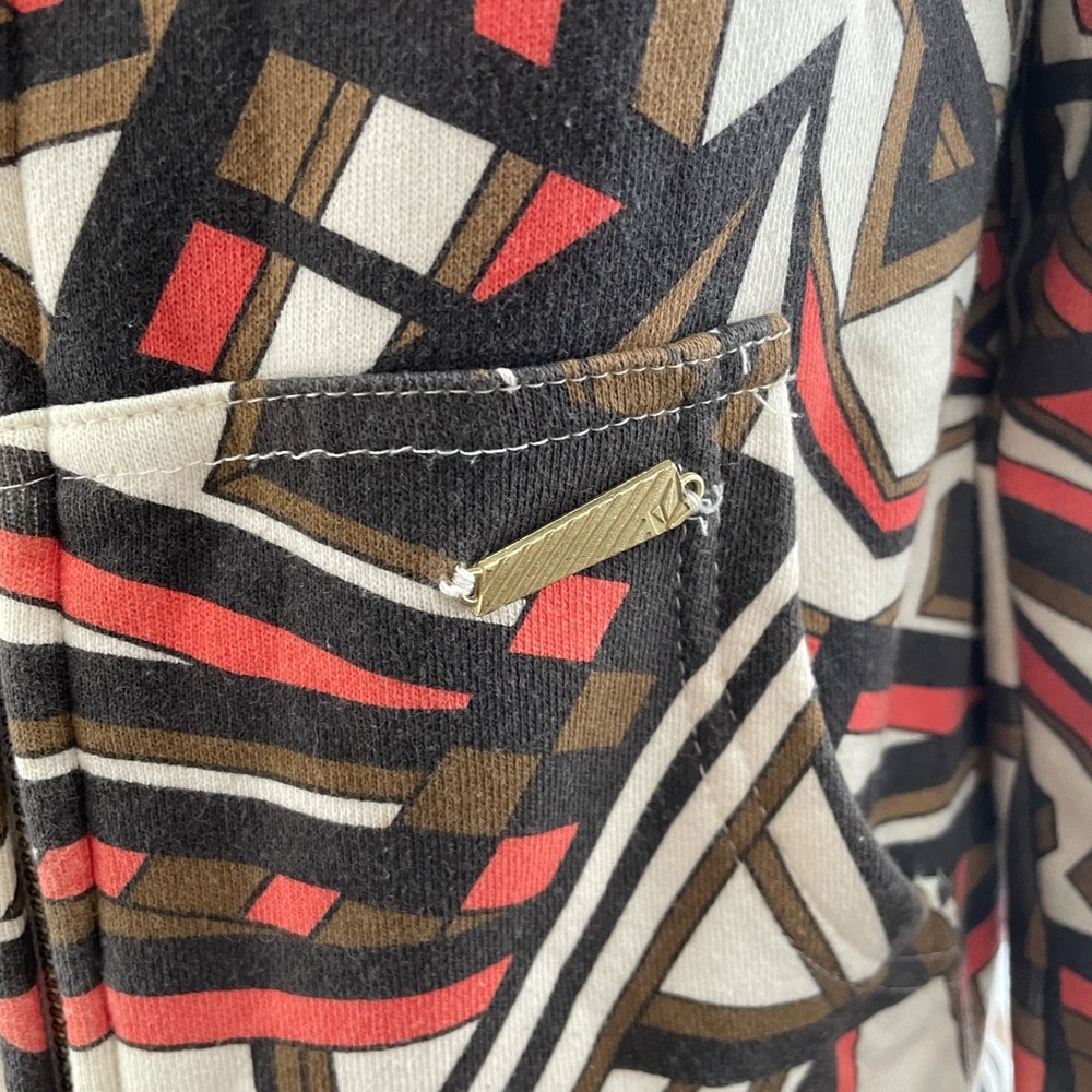 Volcom Colorful Geometric Pattern Youth Unisex Zi… - image 6